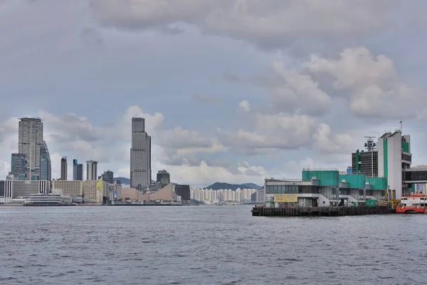 Hong Kong Terminal Ferry Macau Victoria Habor Julho 2020 — Fotografia de Stock