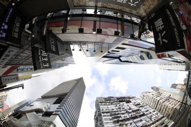 4 Temmuz 2020 Wan Chai bölgesi, Hong Kong 