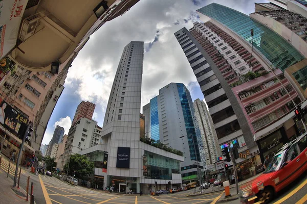Juli 2020 Sommar Wan Chai Distrikt Hong Kong — Stockfoto