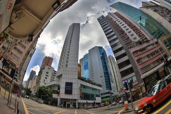 July 2020 Summer Wan Chai District Hong Kong — Stock Photo, Image