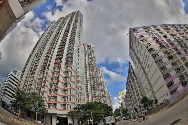 Shek Kip Mei Estate Kowloon Hong Kong Červenec 2020 — Stock fotografie