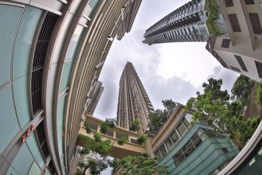 8 Temmuz 2020, Ada Yazı Hong Kong sokak manzarası