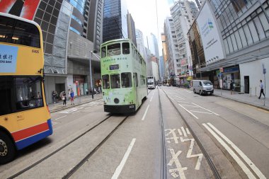 8 Temmuz 2020, Ada Yazı Hong Kong sokak manzarası
