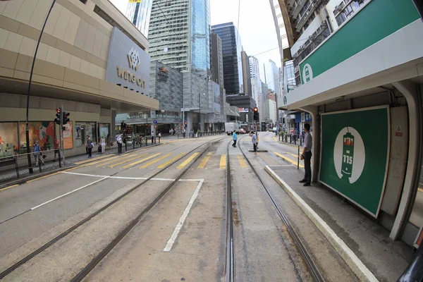 Juli 2020 Zomer Van Eiland Hong Kong Straatbeeld — Stockfoto