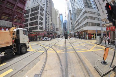 8 Temmuz 2020, Ada Yazı Hong Kong sokak manzarası