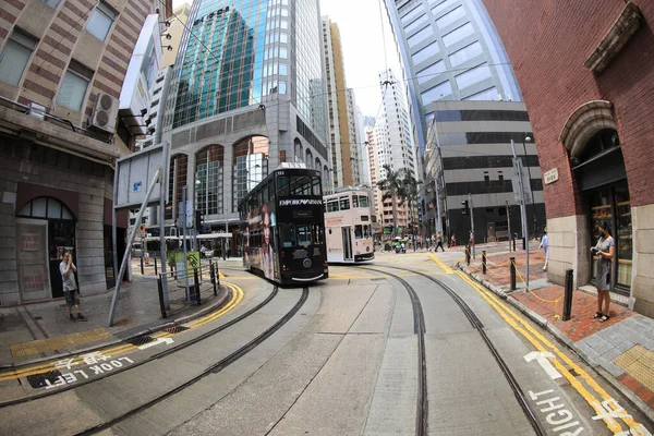 Luglio 2020 Estate Dell Isola Hong Kong Street View — Foto Stock