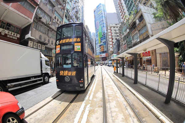 Juli 2020 Zomer Van Eiland Hong Kong Straatbeeld — Stockfoto