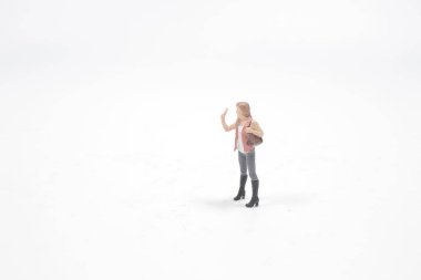 Tahtadaki insan figürünün eğlencesi.