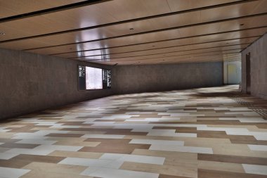 Alışveriş merkezi tüneli. Hong Kong 'da 18 Temmuz 2020