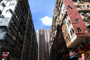 Tong Lau, Eski Konut Binaları, Hung Hom 18 Temmuz 2020