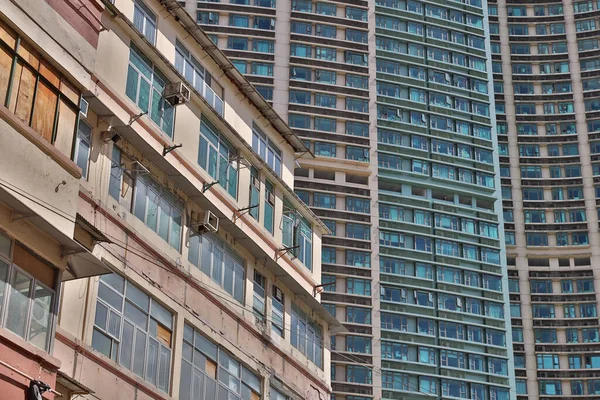 Tong Lau Old Residential Buildings Hung Hom July 2020 — Stock Photo, Image