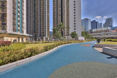 24 Temmuz 2020 Kowloon Körfezi 'nde yaz mevsimi, Hong Kong