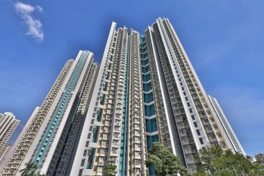 24 Temmuz 2020 Kowloon Körfezi 'nde yaz mevsimi, Hong Kong