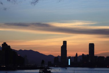 Akşam saatinden sonra Hong Kong 'da 28 Temmuz 2020