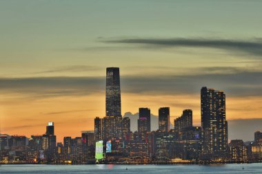 Kowloon, Aydınlanmış Şehir Akşam 28 Temmuz 2020