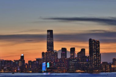 Kowloon, Aydınlanmış Şehir Akşam 28 Temmuz 2020