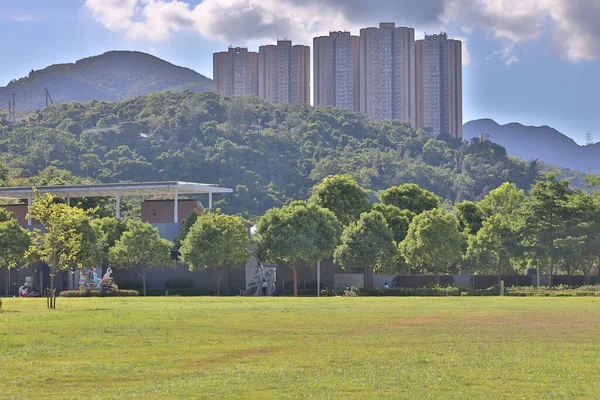 Parque Del Velódromo Hong Kong Tko Julio 2020 — Foto de Stock