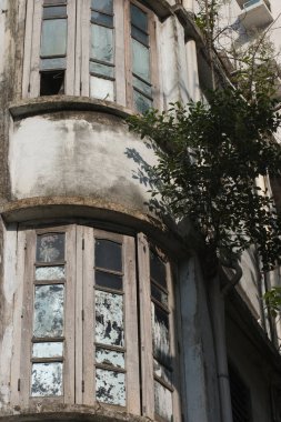  Central Hong Kong 'daki Tong Lau grubu 28 Nisan 2007