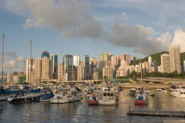 May 2007 Landscape Skyline Island Hong Kong — Stock Photo, Image