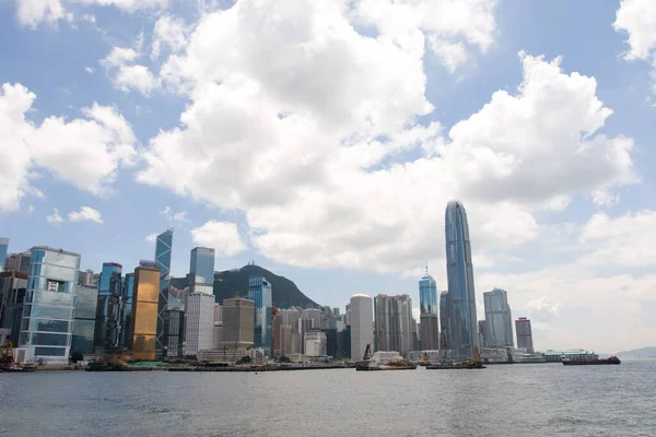 Mayıs 2007 Hong Kong Daki Skyline Adasının Manzarası — Stok fotoğraf