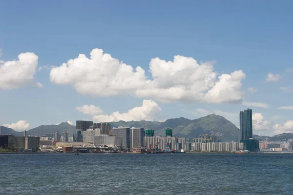 Mai 2007 Die Landschaft Der Skyline Einer Insel Hongkong — Stockfoto