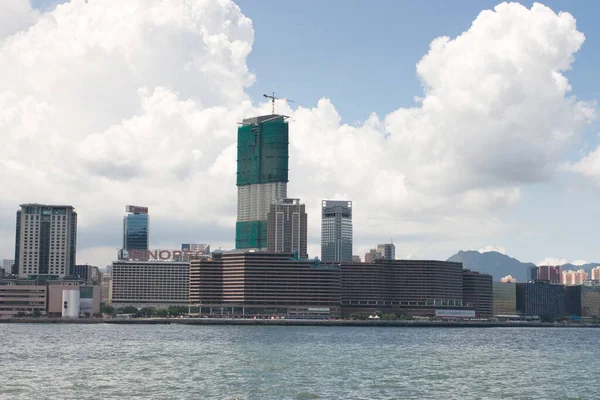 Mai 2007 Die Landschaft Der Skyline Einer Insel Hongkong — Stockfoto