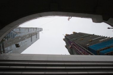 ICC kulesi Batı Kowloon Geliştirme Alanı. 7 Ekim 2007 