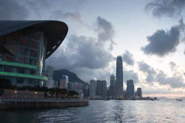 Victoria Liman ve Kongre Merkezi, Hong Kong, Çin 1 Haziran 2007