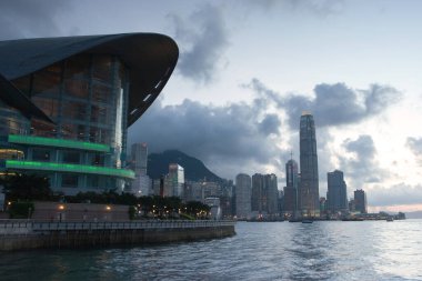 Victoria Liman ve Kongre Merkezi, Hong Kong, Çin 1 Haziran 2007