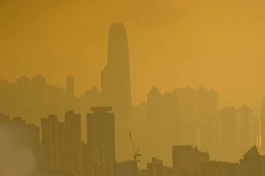 Victoria Limanı, Hong Kong Alacakaranlık Zamanı. 25 Mayıs 2007