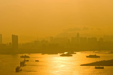 Victoria Limanı, Hong Kong Alacakaranlık Zamanı. 25 Mayıs 2007