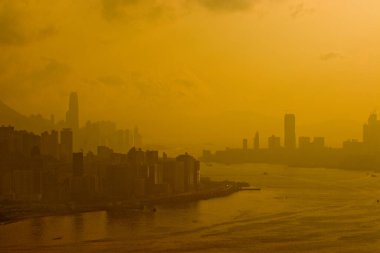 Victoria Limanı, Hong Kong Alacakaranlık Zamanı. 25 Mayıs 2007