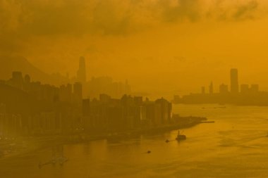 Victoria Limanı, Hong Kong Alacakaranlık Zamanı. 25 Mayıs 2007