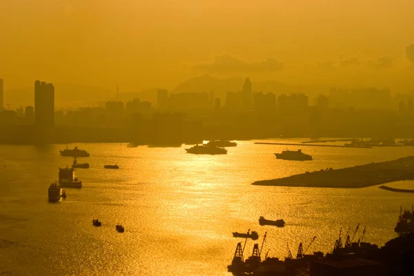 Victoria Limanı, Hong Kong Alacakaranlık Zamanı. 25 Mayıs 2007