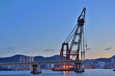  Cross Bay Link, Köprü yapım aşamasındaydı. 8 Ağustos 2020