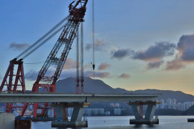  Cross Bay Link, Köprü yapım aşamasındaydı. 8 Ağustos 2020