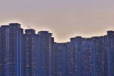  8 Ağustos 2020 'de apartman kompleksi.