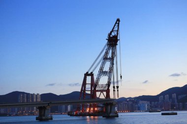  Cross Bay Link, Köprü yapım aşamasındaydı. 8 Ağustos 2020