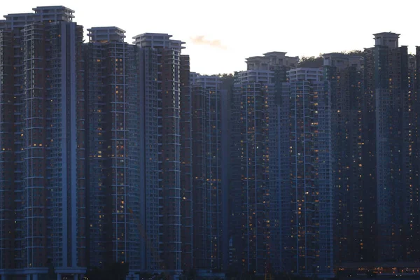  8 Ağustos 2020 'de apartman kompleksi.