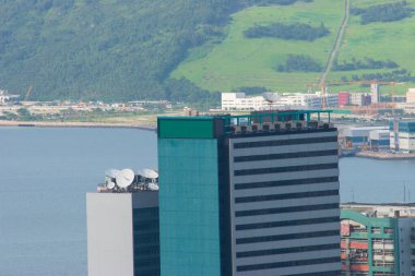 16 Haziran 2006 Hong Kong 'daki Shek O Country Park manzarası