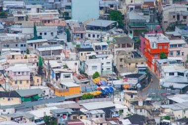 16 Haziran 2006 Hong Kong 'daki Shek O Country Park manzarası