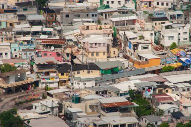 16 Haziran 2006 Hong Kong 'daki Shek O Country Park manzarası