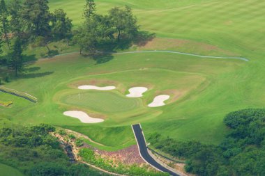 16 Haziran 2006 Hong Kong 'daki Shek O Country Park manzarası
