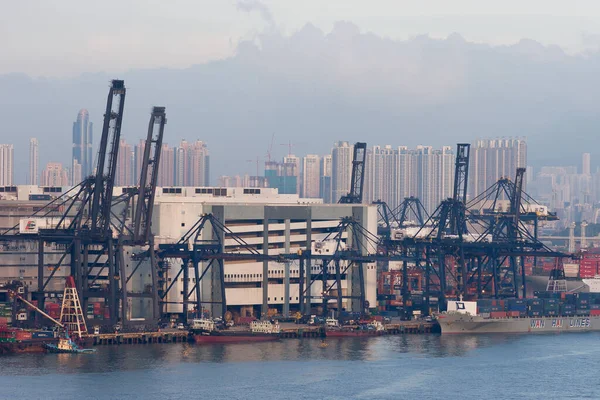 Junho 2007 Distrito Kwai Tsing Hong Kong — Fotografia de Stock