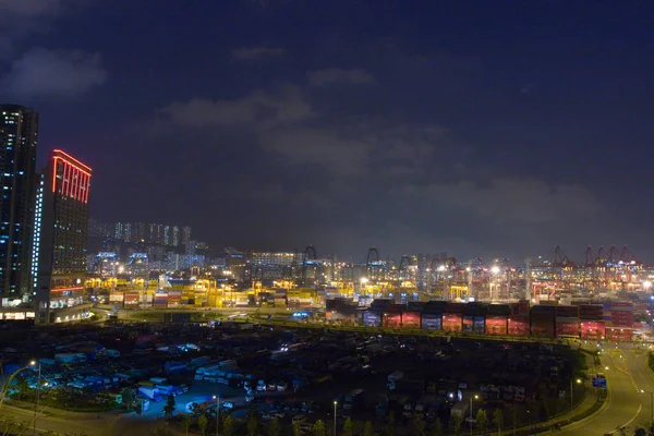 Juni 2007 Kwai Tsing Distriktet Vid Hong Kong — Stockfoto