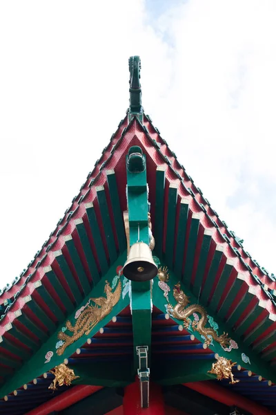 Chinese Temple Roof Hong Kong July 2007 — Stock Photo, Image