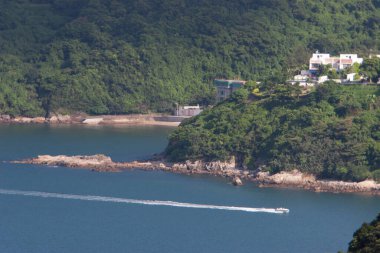 7 Temmuz 2007 Hong Kong 'da Port Shelter Sun rasie