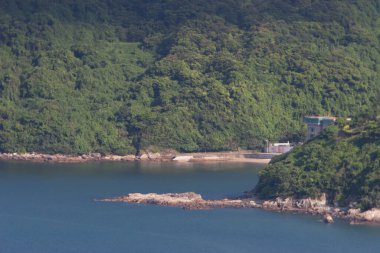 7 Temmuz 2007 Hong Kong 'da Port Shelter Sun rasie