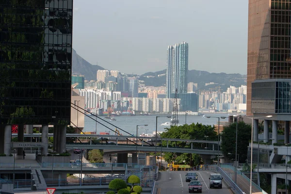 Modern Hong Kong Office Skyscraper Building Sept 2007 — Stock Photo, Image