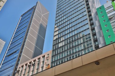 Wong Chuk Hang 'taki modern ofis ve otel, 6 Eylül 2020